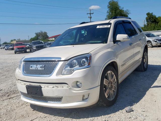 1GKKVTED9CJ146097 - 2012 GMC ACADIA DEN WHITE photo 2