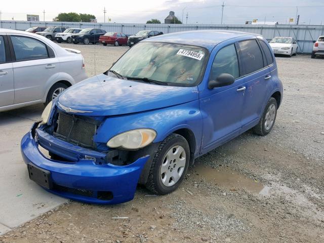 3A4FY48B36T320385 - 2006 CHRYSLER PT CRUISER BLUE photo 2