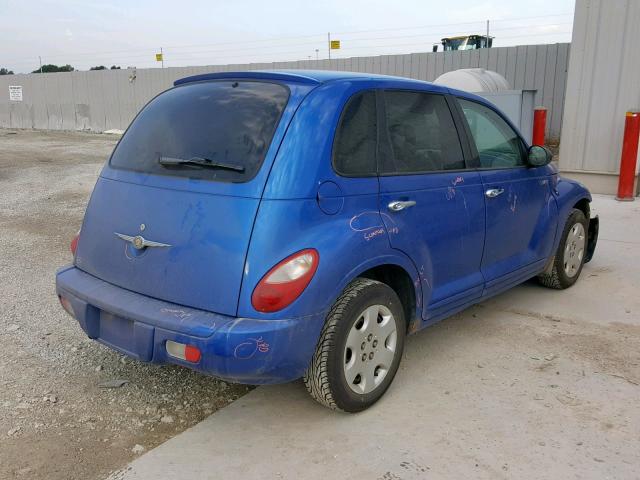 3A4FY48B36T320385 - 2006 CHRYSLER PT CRUISER BLUE photo 4