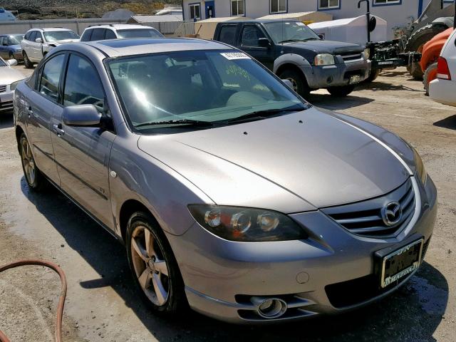 JM1BK123651242941 - 2005 MAZDA 3 S GRAY photo 1