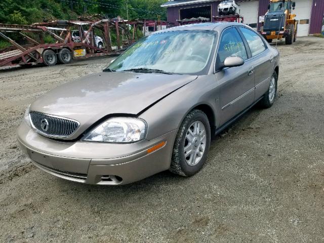 1MEFM55S24A610244 - 2004 MERCURY SABLE LS P GOLD photo 2