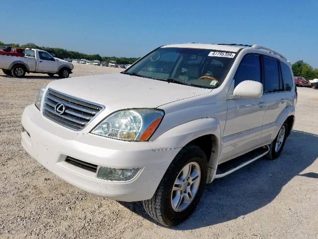 JTJBT20X570139895 - 2007 LEXUS GX 470 WHITE photo 2