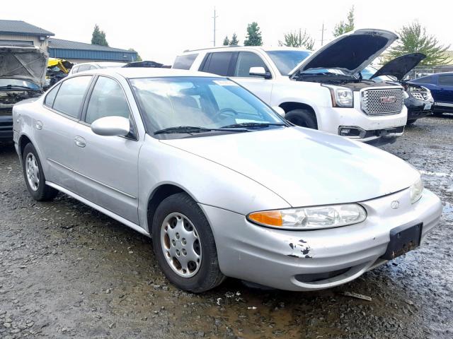 1G3NL52E81C242344 - 2001 OLDSMOBILE ALERO GL SILVER photo 1