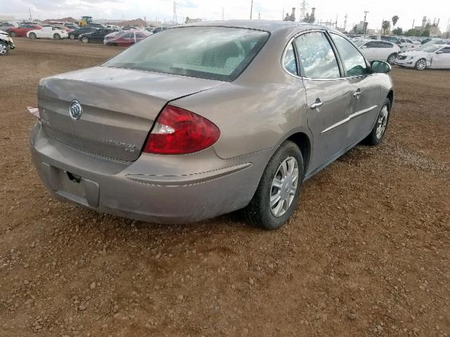 2G4WC552461151845 - 2006 BUICK LACROSSE C TAN photo 4