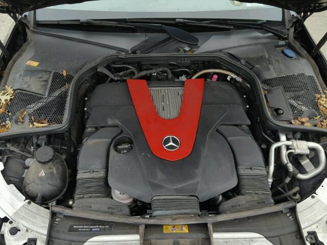 55SWF6EB5GU110185 - 2016 MERCEDES-BENZ C 450 4MAT BLACK photo 7