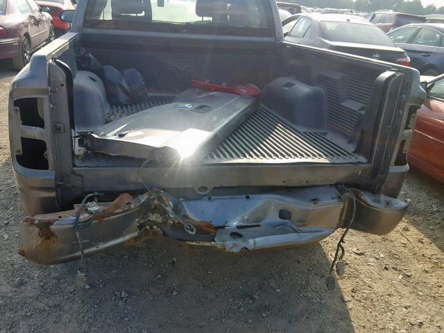 1D7HW48J86S710840 - 2006 DODGE DAKOTA QUA SILVER photo 9