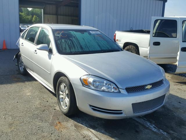 2G1WA5E36E1100809 - 2014 CHEVROLET IMPALA LIM SILVER photo 1