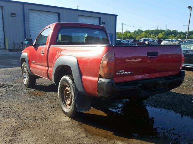 5TEPX42NX8Z475631 - 2008 TOYOTA TACOMA RED photo 3