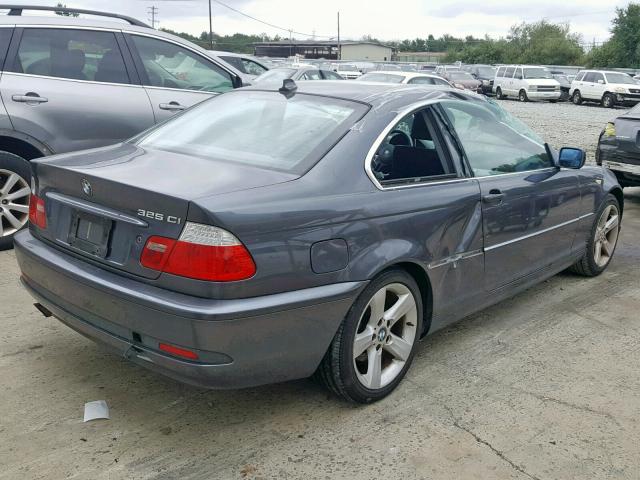 WBABD334X6JY99978 - 2006 BMW 325 CI GRAY photo 4