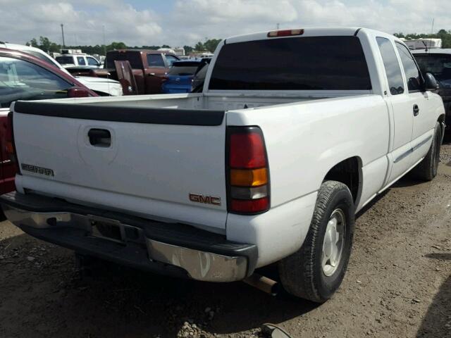 2GTEC19TX41222880 - 2004 GMC NEW SIERRA WHITE photo 4