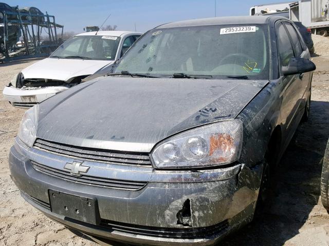1G1ZT62835F287044 - 2005 CHEVROLET MALIBU MAX 灰色 照片 2