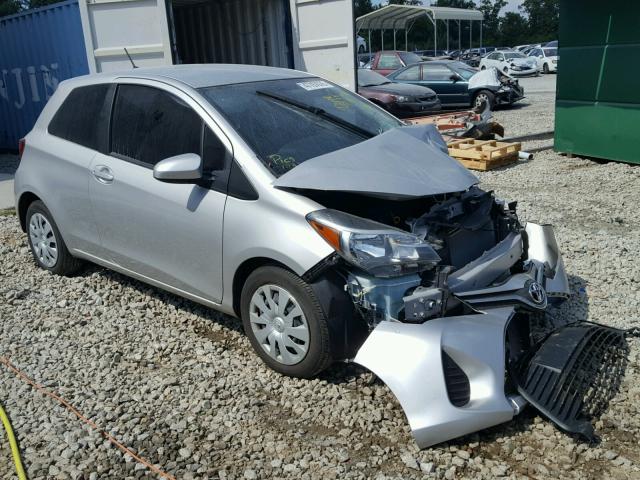 VNKJTUD36GA061310 - 2016 TOYOTA YARIS L SILVER photo 1