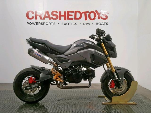 MLHJC6114H5205189 - 2017 HONDA GROM 125 BLACK photo 1