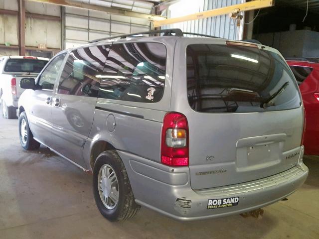 1GNDX13E61D151274 - 2001 CHEVROLET VENTURE LU SILVER photo 3