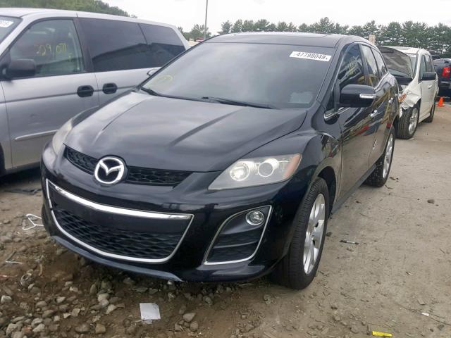 JM3ER4WL5A0310254 - 2010 MAZDA CX-7 BLACK photo 2