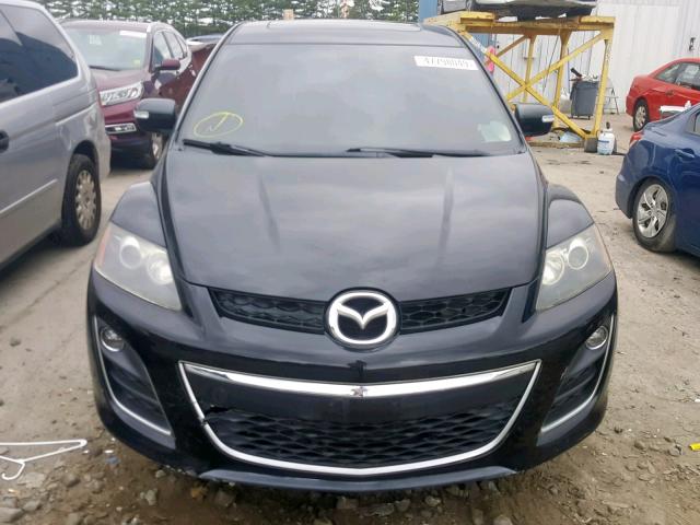 JM3ER4WL5A0310254 - 2010 MAZDA CX-7 BLACK photo 9