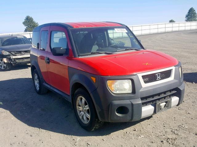 5J6YH18646L001048 - 2006 HONDA ELEMENT EX RED photo 1