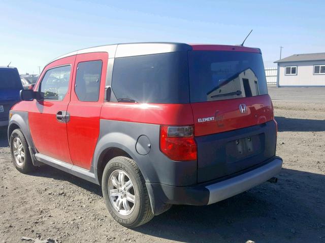 5J6YH18646L001048 - 2006 HONDA ELEMENT EX RED photo 3