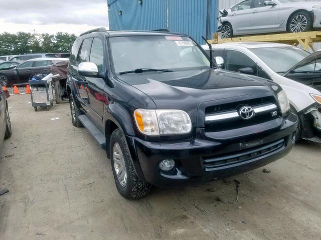 5TDBT48A97S277581 - 2007 TOYOTA SEQUOIA LI BLACK photo 1