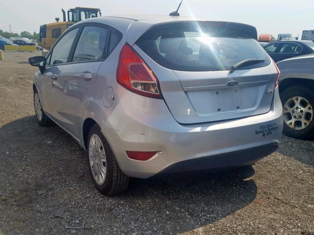 3FADP4TJ0GM136411 - 2016 FORD FIESTA S SILVER photo 3