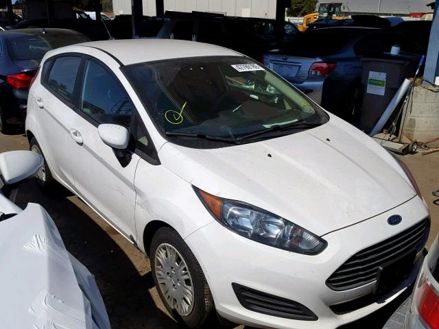 3FADP4TJ1GM172267 - 2016 FORD FIESTA S WHITE photo 1