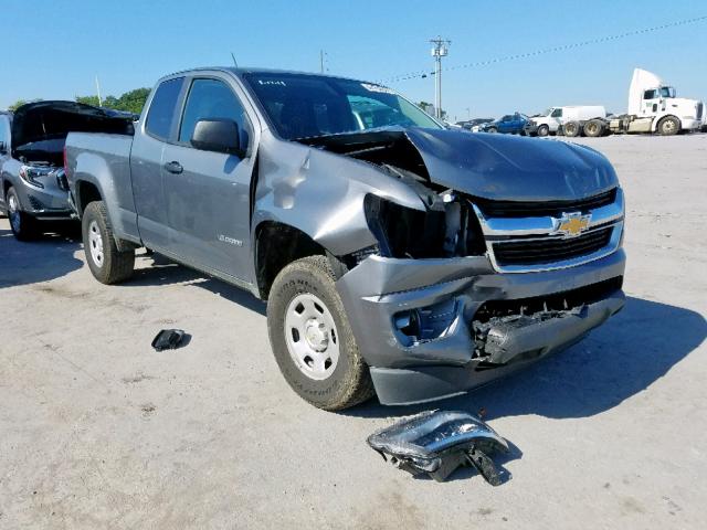 1GCHSBEA0J1303043 - 2018 CHEVROLET COLORADO GRAY photo 1