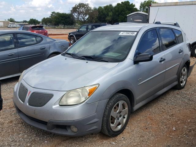 5Y2SL63865Z460643 - 2005 PONTIAC VIBE SILVER photo 2