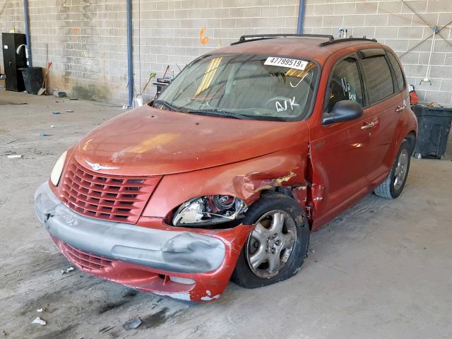 3C8FY58B62T288326 - 2002 CHRYSLER PT CRUISER RED photo 2