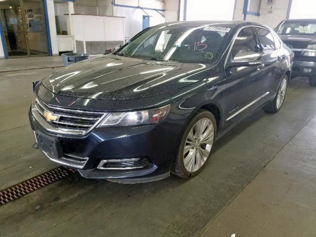 2G1155S36E9218573 - 2014 CHEVROLET IMPALA LTZ BLACK photo 2