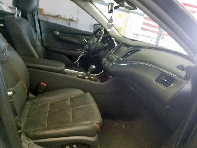 2G1155S36E9218573 - 2014 CHEVROLET IMPALA LTZ BLACK photo 5