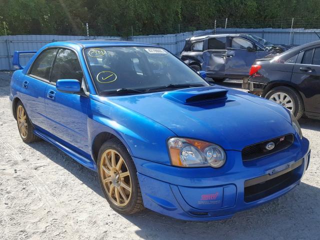 JF1GD70624L507282 - 2004 SUBARU IMPREZA WR BLUE photo 1