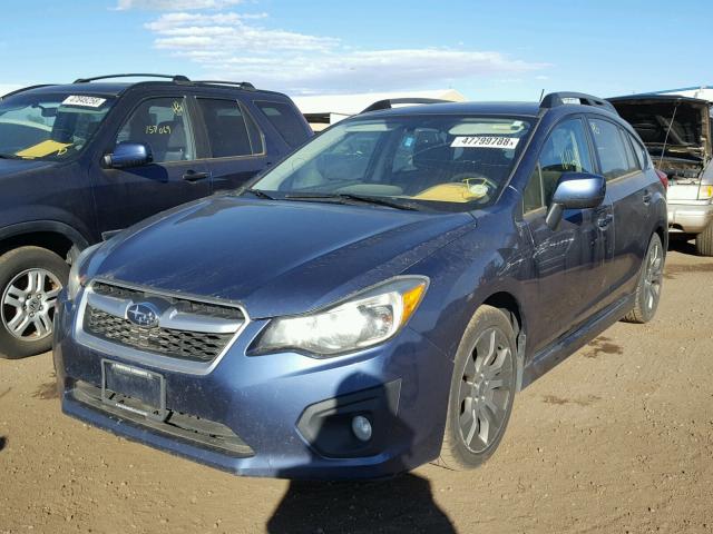 JF1GPAU62CH226292 - 2012 SUBARU IMPREZA SP BLUE photo 2