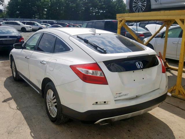 5J6TF3H38DL000516 - 2013 HONDA CROSSTOUR WHITE photo 3