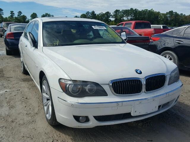 WBAHN83577DT71523 - 2007 BMW 750 WHITE photo 1