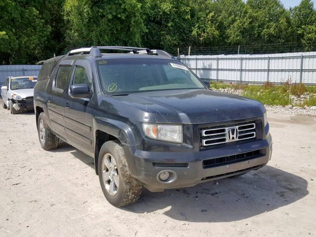 2HJYK16516H566495 - 2006 HONDA RIDGELINE BLACK photo 1