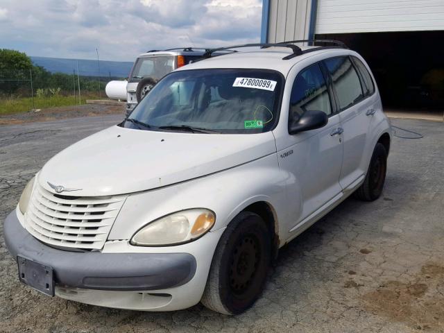 3C8FY4BB01T568325 - 2001 CHRYSLER PT CRUISER WHITE photo 2