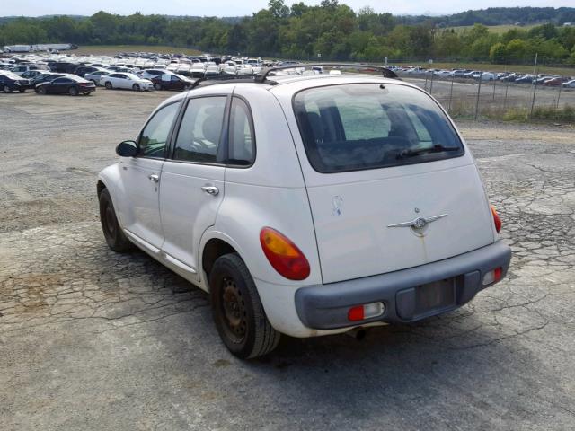 3C8FY4BB01T568325 - 2001 CHRYSLER PT CRUISER WHITE photo 3