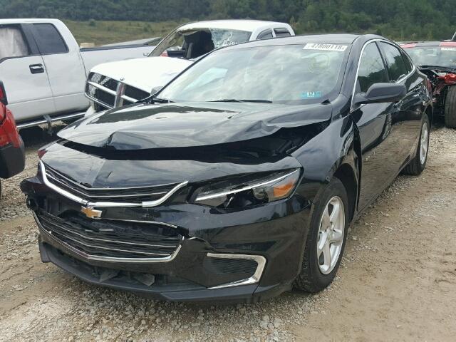 1G1ZB5ST0JF110754 - 2018 CHEVROLET MALIBU LS 黑色 照片 2