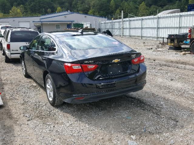 1G1ZB5ST0JF110754 - 2018 CHEVROLET MALIBU LS 黑色 照片 3