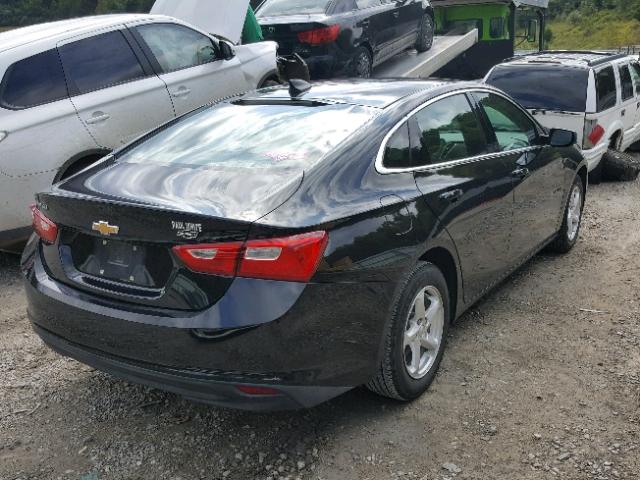 1G1ZB5ST0JF110754 - 2018 CHEVROLET MALIBU LS 黑色 照片 4