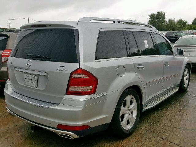 4JGBF7BE8CA779232 - 2012 MERCEDES-BENZ GL 450 4MA SILVER photo 4