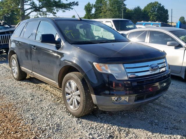 2FMDK38C48BB33796 - 2008 FORD EDGE SEL BLACK photo 1