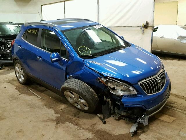 KL4CJFSB1FB077270 - 2015 BUICK ENCORE CON BLUE photo 1