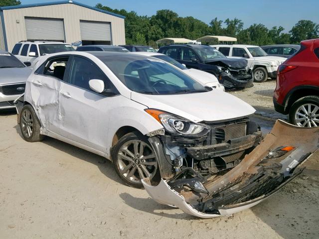 KMHD35LH8GU258465 - 2016 HYUNDAI ELANTRA GT WHITE photo 1