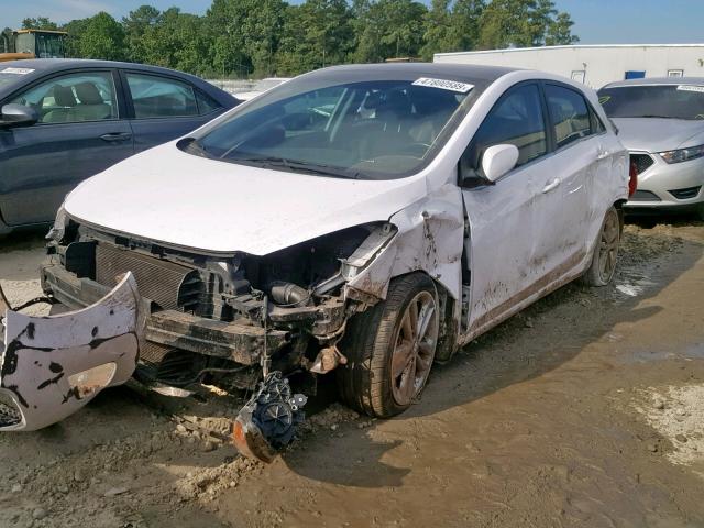 KMHD35LH8GU258465 - 2016 HYUNDAI ELANTRA GT WHITE photo 2