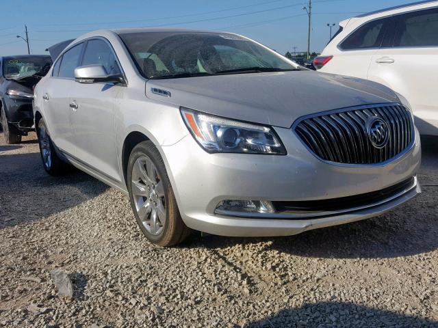 1G4GB5GR9EF170495 - 2014 BUICK LACROSSE SILVER photo 1