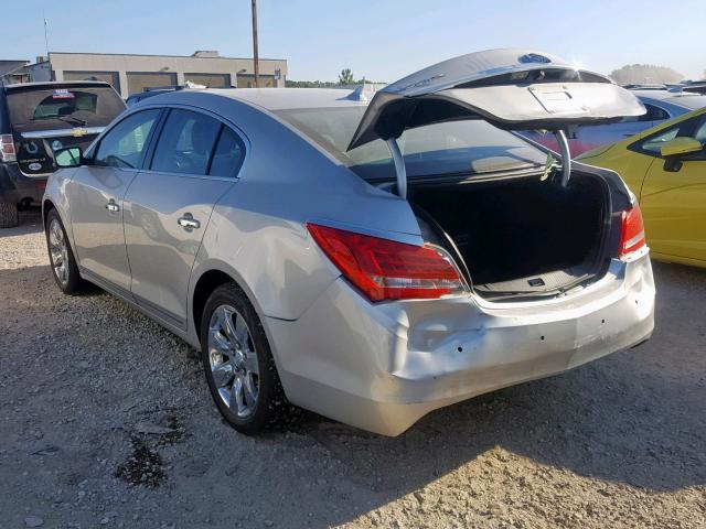 1G4GB5GR9EF170495 - 2014 BUICK LACROSSE SILVER photo 3