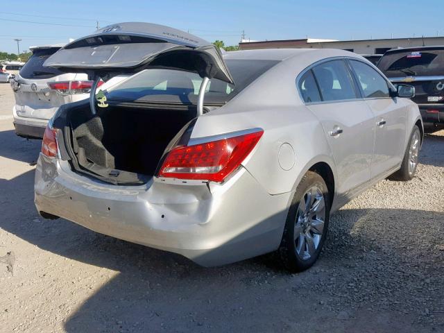 1G4GB5GR9EF170495 - 2014 BUICK LACROSSE SILVER photo 4