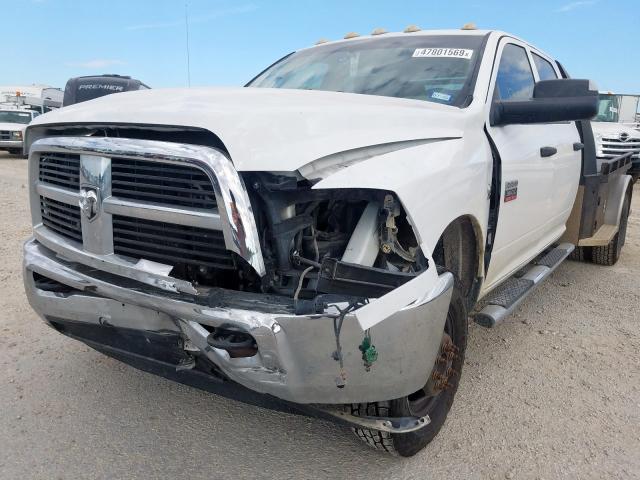 3C63DRGL0CG229470 - 2012 DODGE RAM 3500 S WHITE photo 9