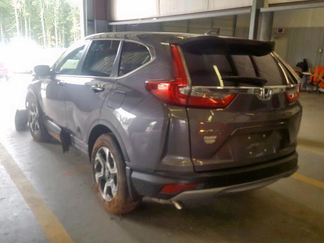 7FARW1H8XJE049171 - 2018 HONDA CR-V EXL GRAY photo 3